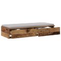 vidaXL Zásuvky pod posteľ Staré drevo 80 x 36,5 x 16,5 cm