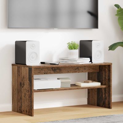 vidaXL TV skrinka Staré drevo 80 x 35 x 40 cm Kompozitné drevo