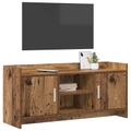 vidaXL TV skrinka 102 x 33 x 47 cm Staré drevo Kompozitné drevo
