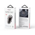Autonabíjačka yesido Y68 pd 30W usb-a+čierná