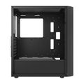Počítačová skrinka Darkflash DK351 + 4 ventilátory (čierna)