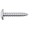 vidaXL Drevo skrutky 2 ks Strieborná M4 x 20 mm Oceľ
