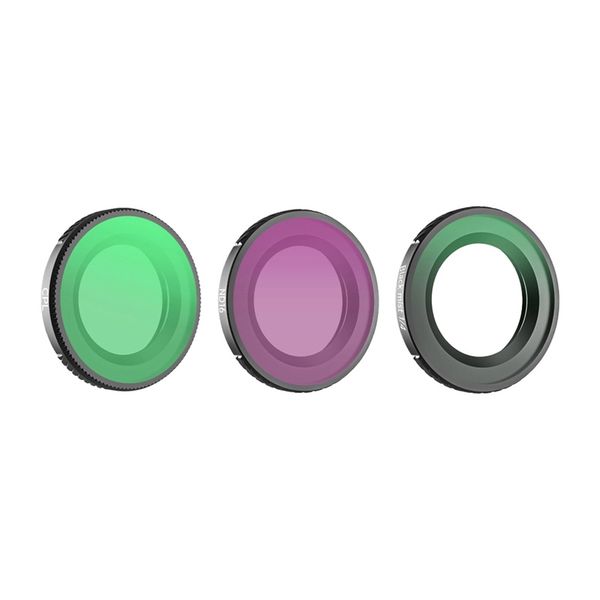 Sunnylife 1/4" filtre na objektívy 3 ks. - Black Mist + CPL + ND16 pre Osmo Nano