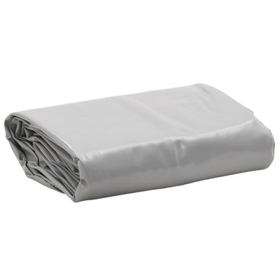 vidaXL Celta sivá Ø 4 m 650 g/m²