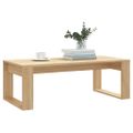 vidaXL Konferenčný stolík dub sonoma 102x50x35 cm kompozitné drevo