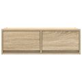 vidaXL TV skrinky 2 ks dub sonoma 80x31x25,5 cm kompozitné drevo