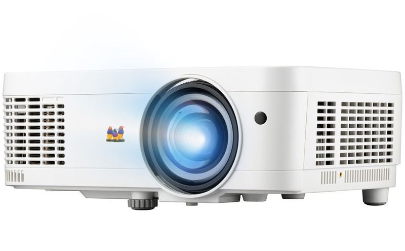 ViewSonic LSD300W-ST LED light source, TR0.49, HDMI x1, VGA, 2W SPK, LAN control, HV keystone Projektor, LED 60000h, 3300 ANSI lm, WXGA 1280×800, 0.49 ultra short throw, IP5X, LAN, HV keystone, 360°, bílý