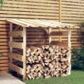 vidaXL Pergola so strechou 100x90x100 cm impregnované borovicové drevo