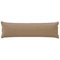 vidaXL Poťah na podložku 2 ks HOUTEN Sivohnedá 40 x 145 cm Polyester