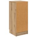 vidaXL Servírovacia skriňa Remeselný dub 30 x 30 x 70 cm