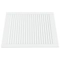 vidaXL Lamelové dvierka na skrinku 4 ks, biele 69x59,4 cm, borovica