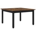 vidaXL Konferenčný stolík Dymová dub 60 x 60 x 36 cm Kompozitné drevo