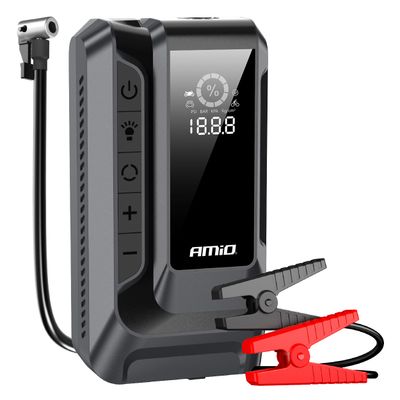 Štartovacie zariadenie 4v1 12V 12Ah 1600A AMiO-04677