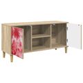 vidaXL TV skrinka AACHEN 102 x 33 x 50 cm Sonoma Kompozitné drevo