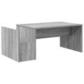 vidaXL Konferenčný stolík Sivý Sonoma 90 x 45 x 35 cm Kompozitné drevo