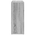 vidaXL Komoda sivý dub sonoma 60x30x75 cm spracované drevo