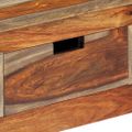 vidaXL Konzolový stolík s 3 zásuvkami 120x30x75 cm akáciaový masív