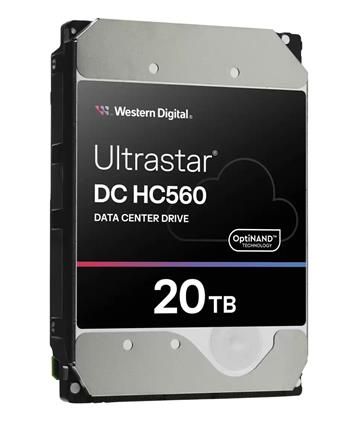 HDD 20TB Western Digital Ultrastar DC HC560 SATA Pevný disk, interný, 20TB, SATA III, 3,5", 7200rpm, 512MB