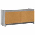 vidaXL TV skrinka 102 x 33 x 47 cm Sivý Sonoma Kompozitné drevo