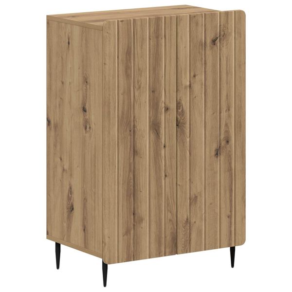 vidaXL Skriňa na topánky ZWOLLE 59,5 x 39,5 x 91,5 cm Kompozitné drevo