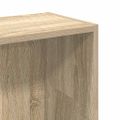 vidaXL Knižnica dub sonoma 80x24x109 cm kompozitné drevo