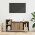 vidaXL TV skrinka 100 x 35 x 55 cm Remeselný dub Kompozitné drevo