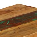 vidaXL Príručný stolík z recyklovaného dreva 120x35x76 cm