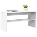 vidaXL TV skrinka 80 x 30 x 40 cm Biela Kompozitné drevo
