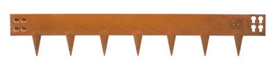 Záhradný obrubník G21 107,5 x 10 cm, Corten