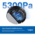 TP-LINK Tapo RV20 Mop Max, Robotický vys/mop, biel