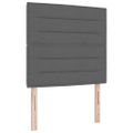 vidaXL Boxspring posteľ s matracom tmavošedá 90x190 cm Tmavo šedá