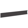vidaXL Obrubník trávnika 30 ks 102 x 15 x 4 cm Oceľ Čierna