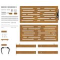 vidaXL Záhradná brána 100x100 cm, corten oceľ, štvorcový dizajn