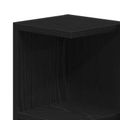 vidaXL Sada kúpeľňového nábytku 3 ks Čierna 30 x 30 x 99,5 cm