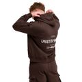 Mikina Unstoppable Brown - GymBeam, veľkosť L, veľkosť oblečenia L