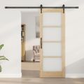 vidaXL Posuvné dvere ORKDAL 73,5 x 198,5 cm Prírodná