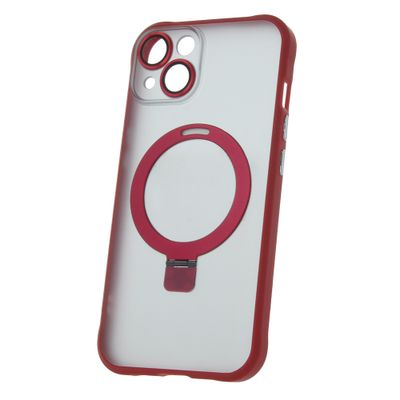Puzdro s magnetickým krúžkom pre iPhone 14 6,1" červené