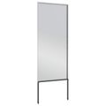 vidaXL Záhradná clona na súkromie Rezací Strieborná 50 x 140 cm