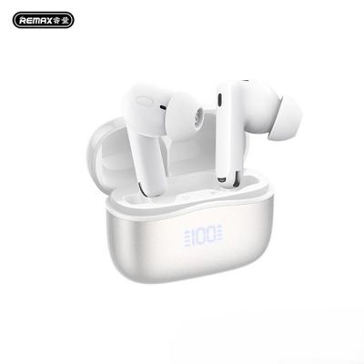Remax bluetooth headphones tws JZ01 5.4 anc enc white