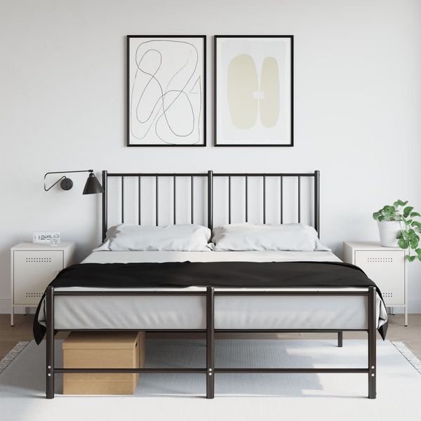 vidaXL Nočné stolíky 2 ks biele 36x39x50,5 cm oceľ