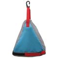 vidaXL Skladovacie vrece 4 ks Sivá a modrá 24 x 16 x 24 cm oxford