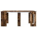 vidaXL Jedálenský stôl 180 x 85 x 75 cm Kompozitné drevo Dymový dub
