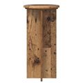 vidaXL Stojan na rastliny 2 ks Staré drevo 29,5 x 29,5 x 60 cm