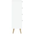 vidaXL Vysoká skrinka so zásuvkami 40x30x95 cm kompozitné drevo