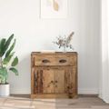 vidaXL Highboard Staré drevo 70 x 35,5 x 67,5 cm Kompozitné drevo
