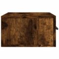 vidaXL Nástenné nočné stolíky 2 ks dymový dub 35x35x20 cm