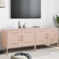 vidaXL TV skrinky 2 ks ružové 68x39x50,5 cm oceľ