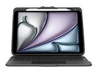 Klávesnica a puzdro (klávesnicový obal) - s trackpad - podsvietená - bezdrôtový - Bluetooth 5.0 - QWERTY - severské jazyky - čierna - pre Apple 10.9-inch iPad (10th generation); 10.9-inch iPad Air (4th generation, 5th generation); 11-inch iPad Air (M2, M3); 11-inch iPad Pro (1st generation, 2nd generation, 3rd generation, 4th generation); iPad (A16)
