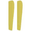 vidaXL Čelo postele so záhybmi zelené 83x23x118/128 cm látka