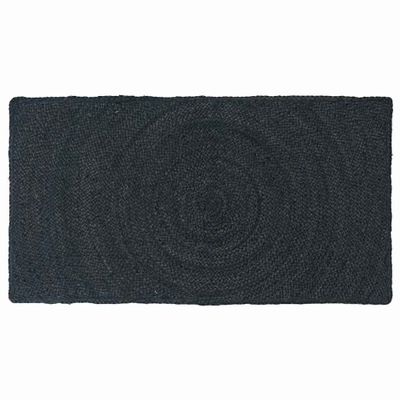 vidaXL Kusové koberce Tmavosivá 60 x 110 cm Juta